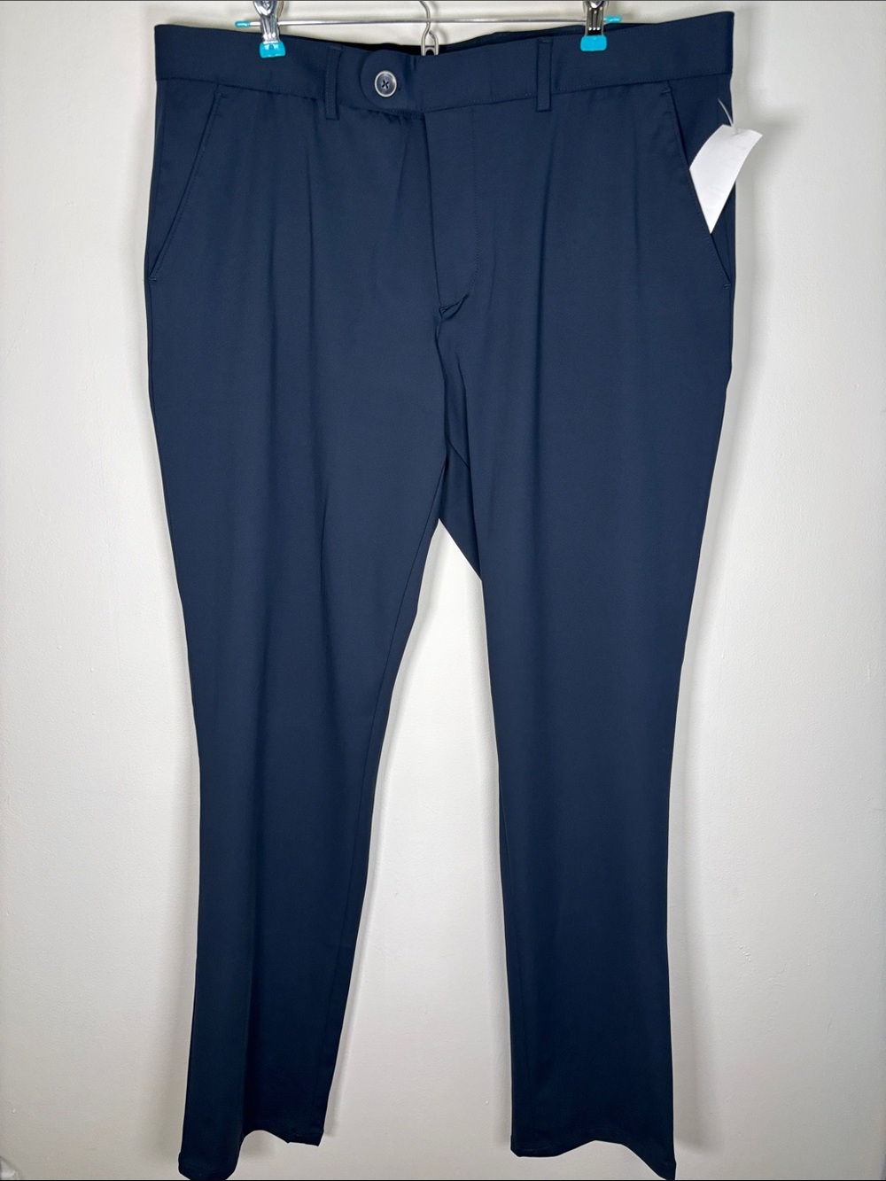 Johnnie-O Hoffman Performance Stretch Knit Trouser – Navy – 38x32 – NEW